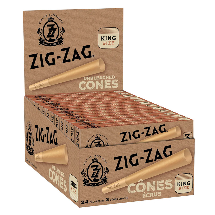 Zig-Zag King Cones