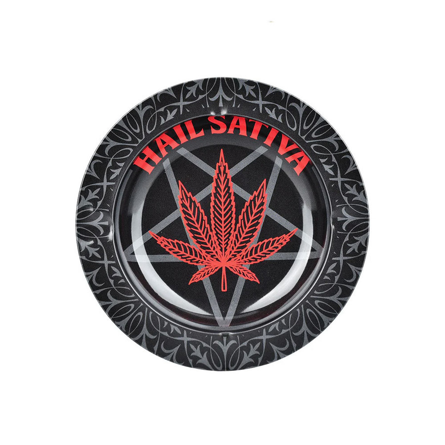 Hail Sativa Tin Ashtray