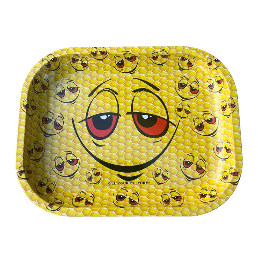 420 Smiley Rolling Tray