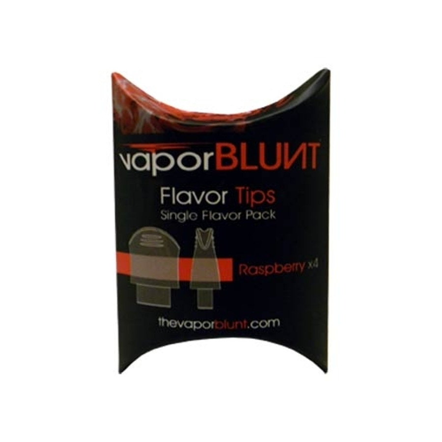 Vapor Blunt Mouthpiece Tips - Raspberry (4 pk)