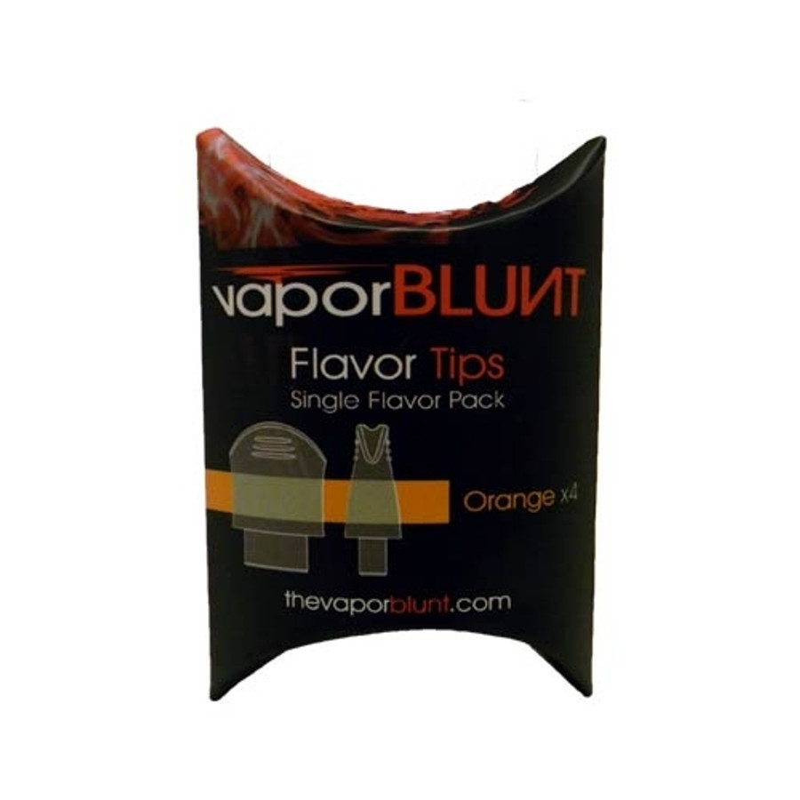 Vapor Blunt Mouthpiece Tips - Orange (4 pk)