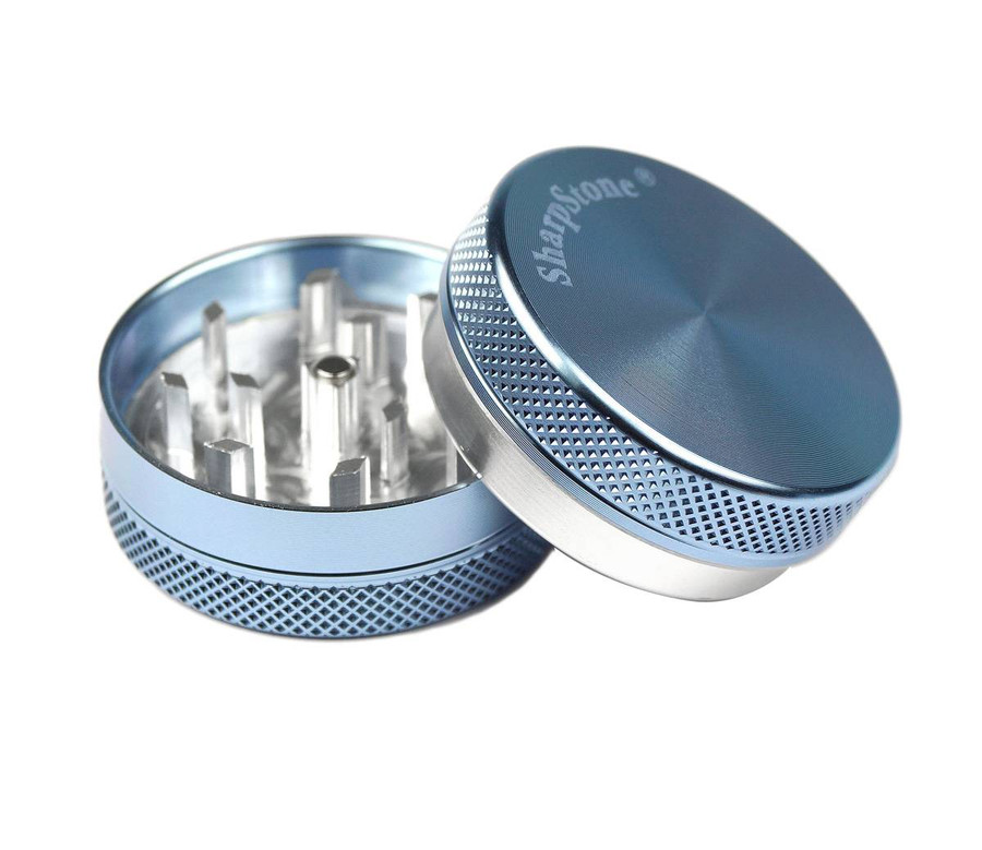 SharpStone 2-Piece Grinder Colored 1.5" - Blue