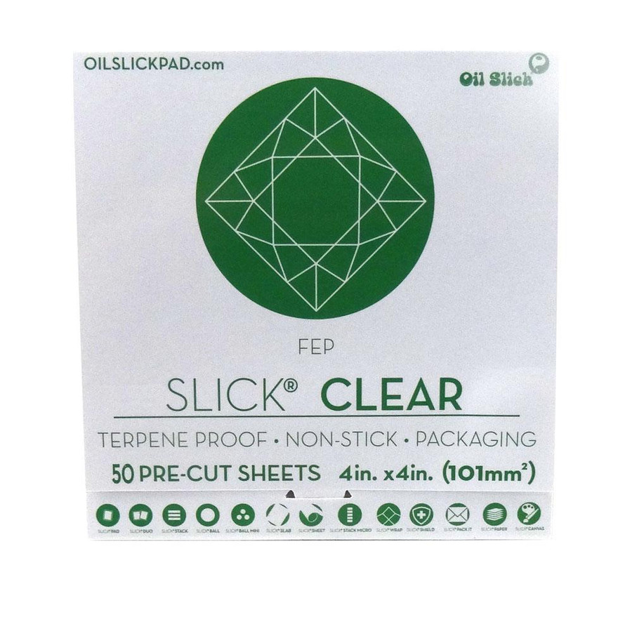 Oil Slick Clear pack of 50