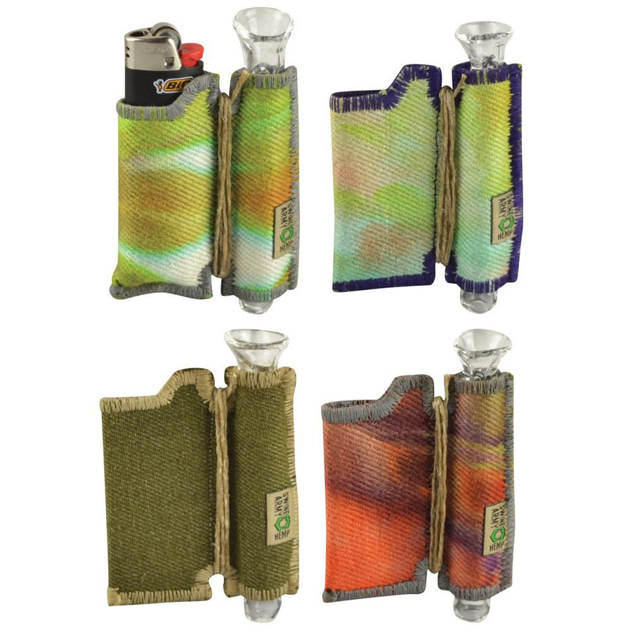 Swine Army Quick Draw Lighter & Taster Case Assorted Colours