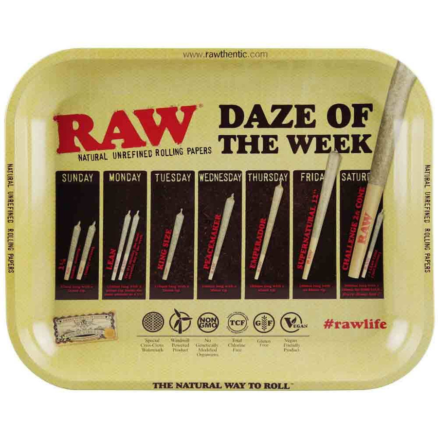 Raw Tray Large - Daze of the Week