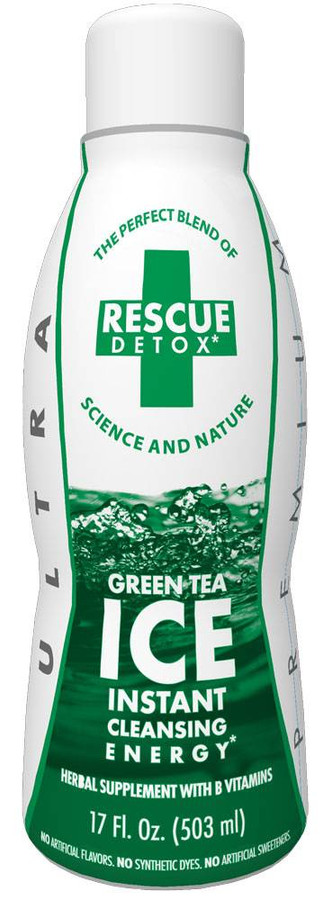Rescue Detox Ice 17oz - Green Tea