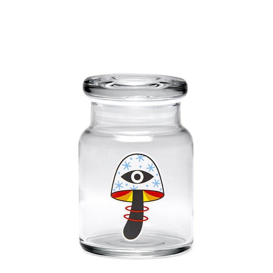 420 Science Pop Top Jar Small - Shroom Vision