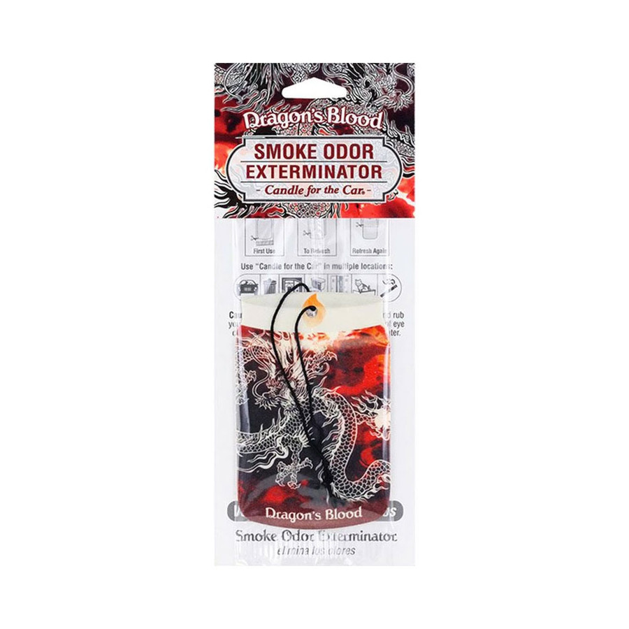 Smoke Odor Exterminator Car Air Freshener - Dragon's Blood