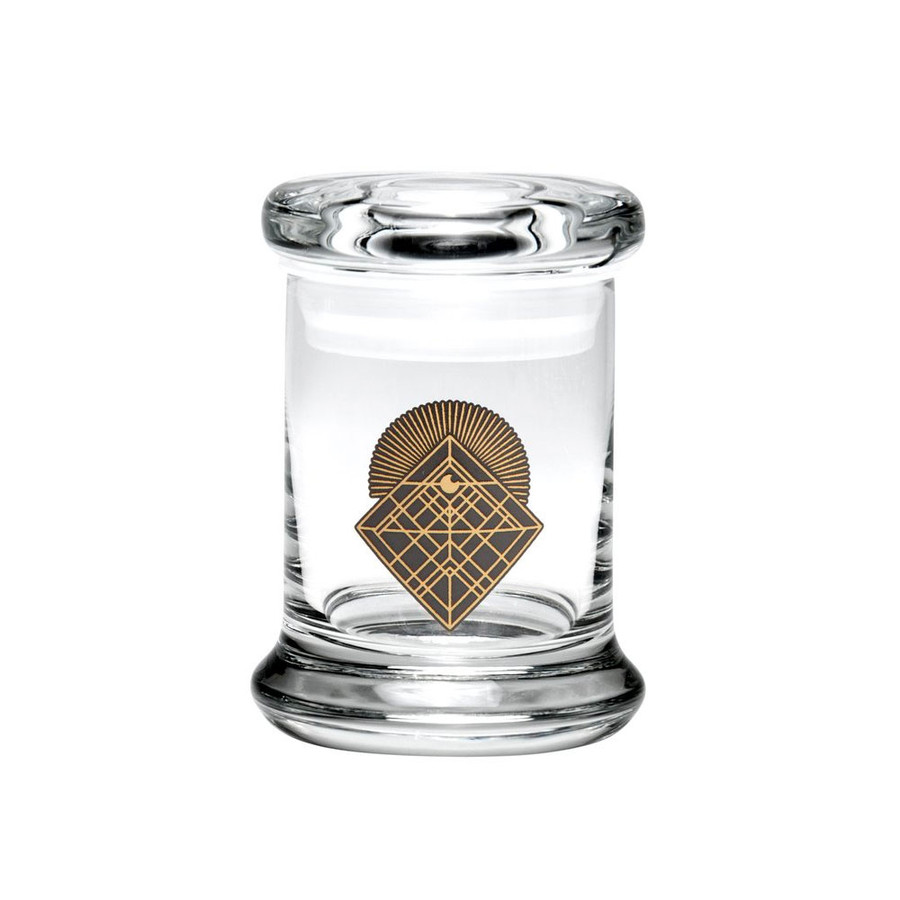 420 Science Pop Top Jar - Diamond Intersect