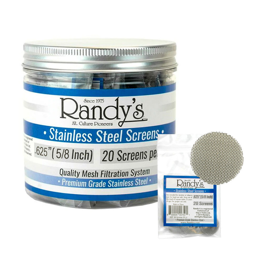 Randy's Stainless Steel Screen Jar - .625"