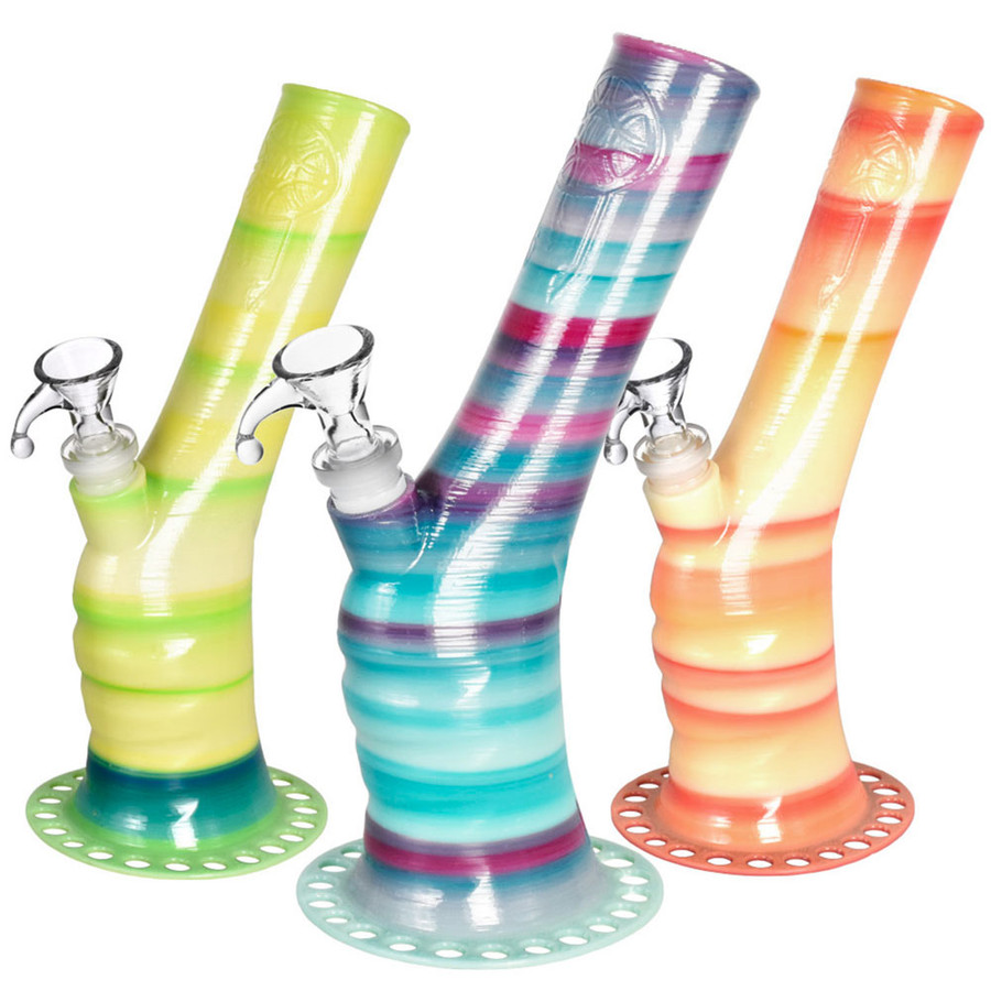 Kayd Mayd - Water Pipe Series - Bent Dreams 9" Straight Tube