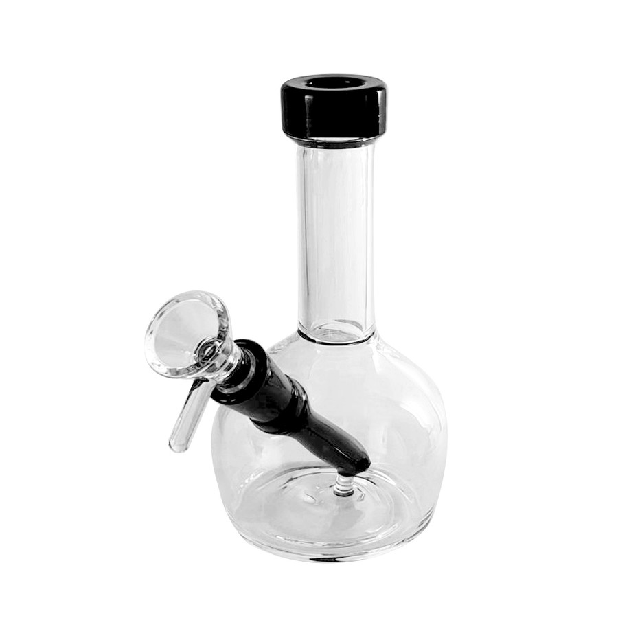 6" Bubble Base with Fixed Downstem - Assorted Colours