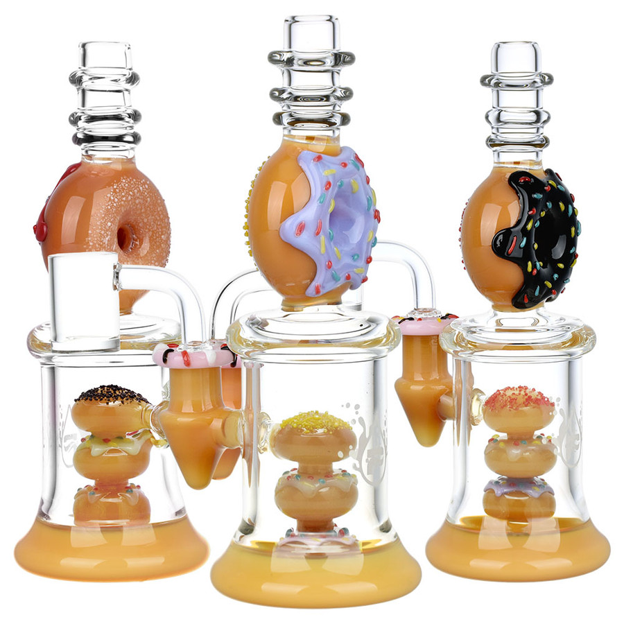 Pulsar Oodles Of Donuts Rig | 7.75" | 14mm F | Assorted Colors