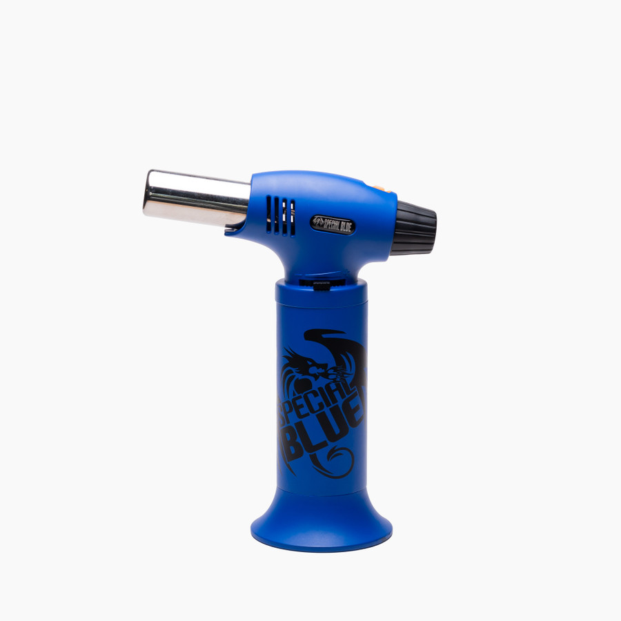 Special Blue Inferno Torch w/ Matching Tin Carrying Case