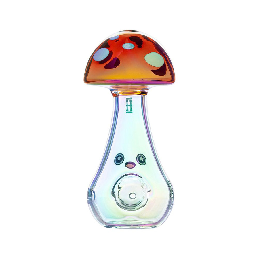 Hemper Trippy Shroom Glass Hand Pipe - 4.5"