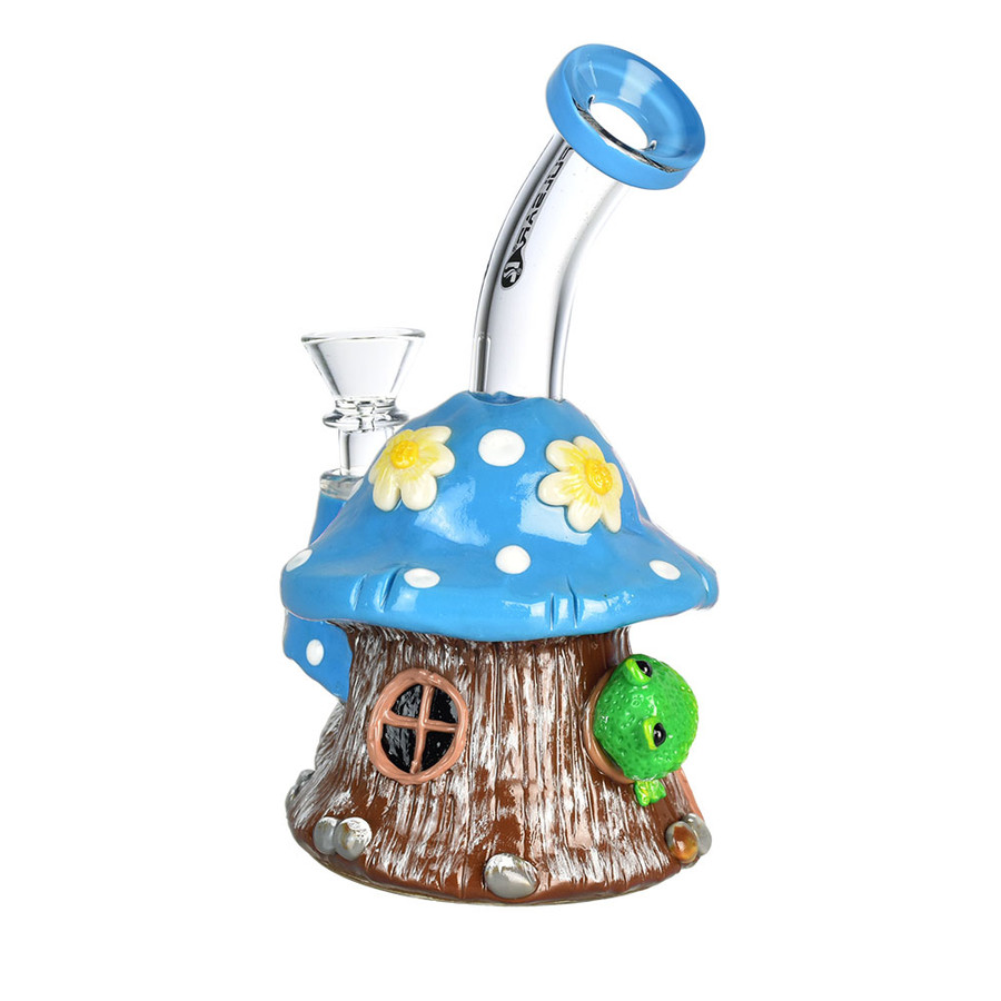 Pulsar Ribbit Residence Water Pipe - 6.75"- 14mm F - Colors Vary