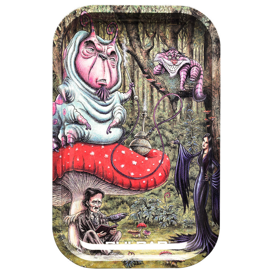 Pulsar Metal Rolling Tray - 11"x7"- Malice in Wonderland