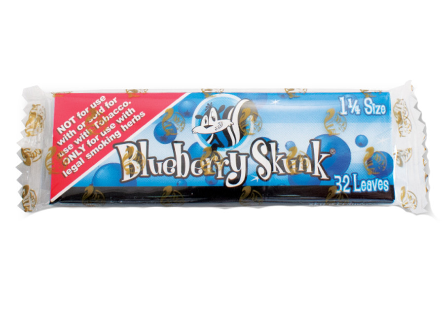 1 1/4" Blueberry Flavoured Papers by Skunk Brand