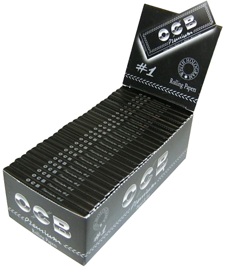 1" Single Wide Premium Single Rolling Papers by OCB