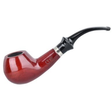 5.25" Tomato Rosewood Pipe by Shire Pipe