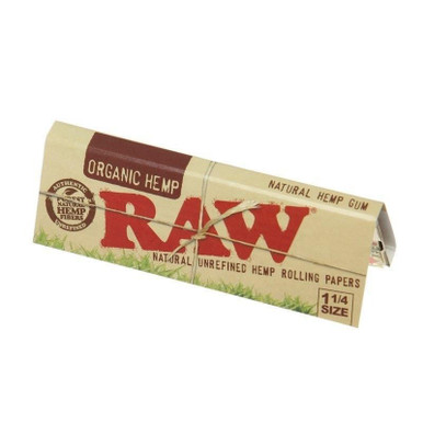 1¼" RAW Organic Unbleached Rolling Papers