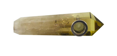 Bey - Citrine Crystal Pipe