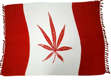 Cannabian Flag Rayon Sarong Top Quality