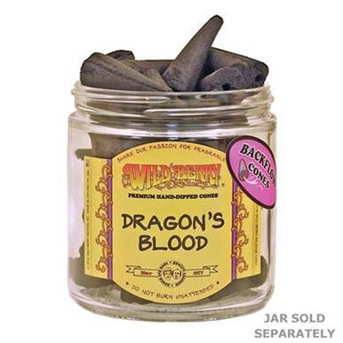Wild Berry Back-Flow Incense Cones Pack of 25 - Dragon's Blood