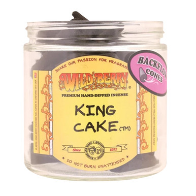 Wild Berry 25 Pack King Cake Back-Flow Cones