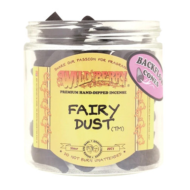 Wild Berry Back-Flow Incense Cones Pack of 25 - Fairy Dust