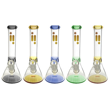 Infyniti 10" Beaker with Ice Pinch & Colour Accents