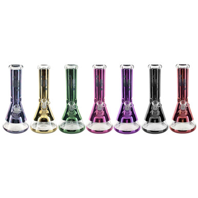 Infyniti 12" 7mm Metallic Beaker with Ice Pinch