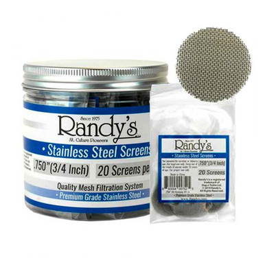 Randy's Stainless Steel Screen Jar - .750"