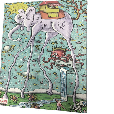 Dunkees Canvas Print on Wood Frame - Find Your Soul Mate