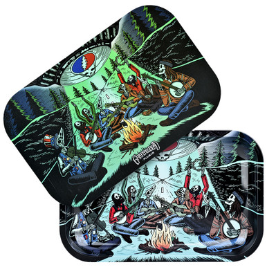 Pulsar & Grateful Dead Rolling Tray & Lid Combo 7" x 11"
