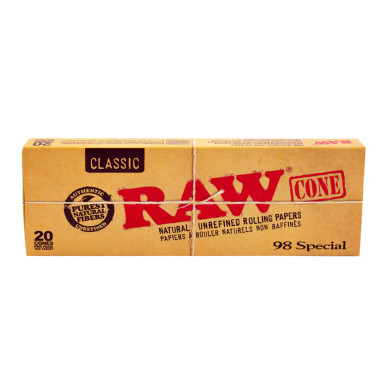 Raw Pre-Rolled Cones 98 Special 20's