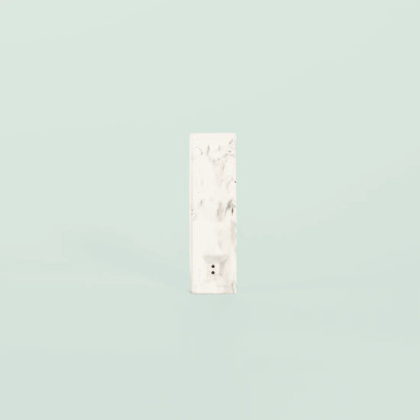 BRNT Faro - Concrete Hand Pipe - Marble