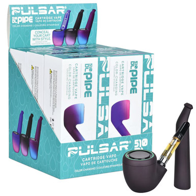 Pulsar 510 DL Pipe Thermo Series Cartridge Vape - 650mAh