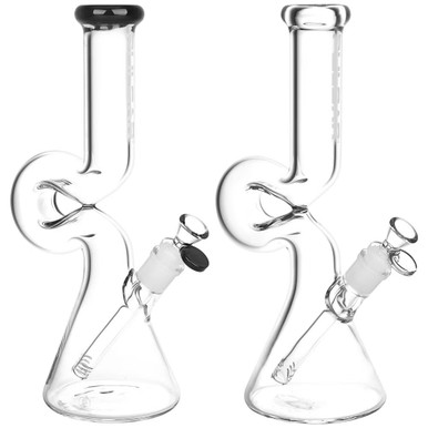12" Pulsar Handle Beaker Glass Water Pipe / 14mm F
