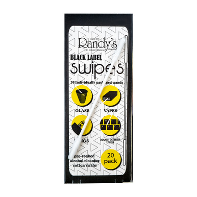 Randy's Swipes (Alcohol Cleaning Cotton Swabs) Display of 10 packs