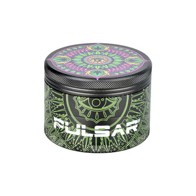 Pulsar Design Series Grinder with Side Art | 4pc | 2.5"