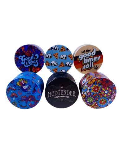 Wacky Grinderz - Good Vibes | 4pc | 2.5" | 6pc Display