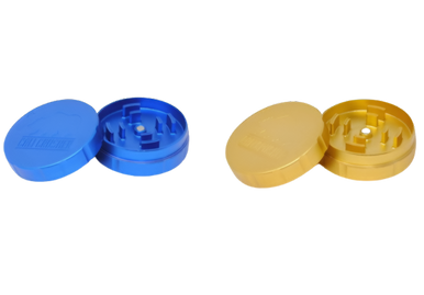 Cali Crusher 2.0 2pc Pocket Grinder - 1.85" - Assorted Colors