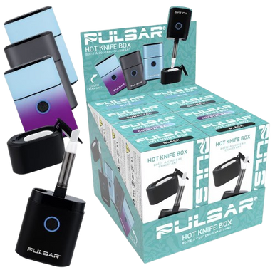 Pulsar Hot Knife Box w Storage Container 650mAh/8PC DISPLAY