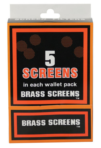 Gold/Brass Screen Filters - 5ct / 1/2"/100PC DISPLAY