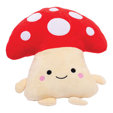 Mushroom Plush Buddy - 16" / Red