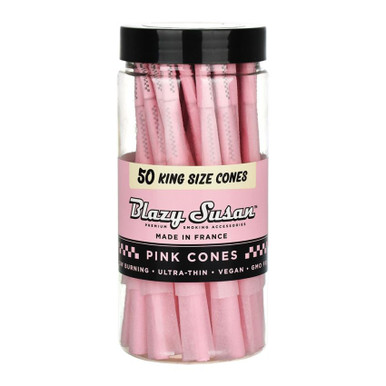 Blazy Susan Pink Pre-Rolled Cones - 50pk/King Size Slim