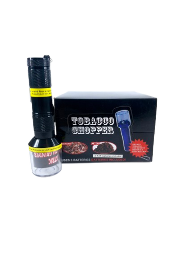 Tobacco Chopper Electric Grinder - 5.75" / Colors Vary