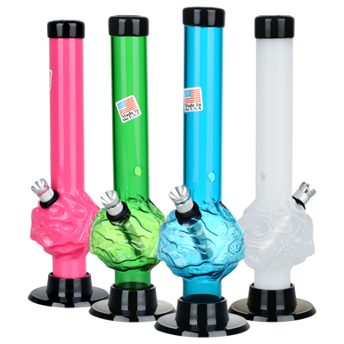 Illuminati Acrylic Water Pipe - 8" / Colors Vary