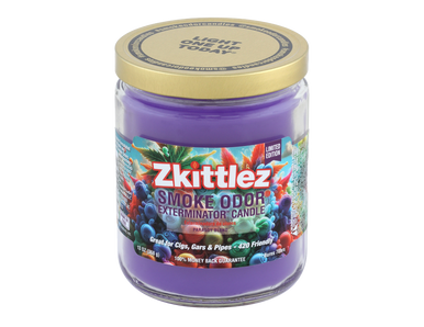 Smoke Odor Exterminator Candle - Zkittles / Ultimate 420 Series Ltd Ed / 13oz